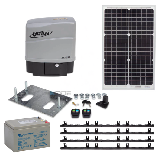 DACE Ultima RT 25/50 Slide Gate Operator Solar Kit