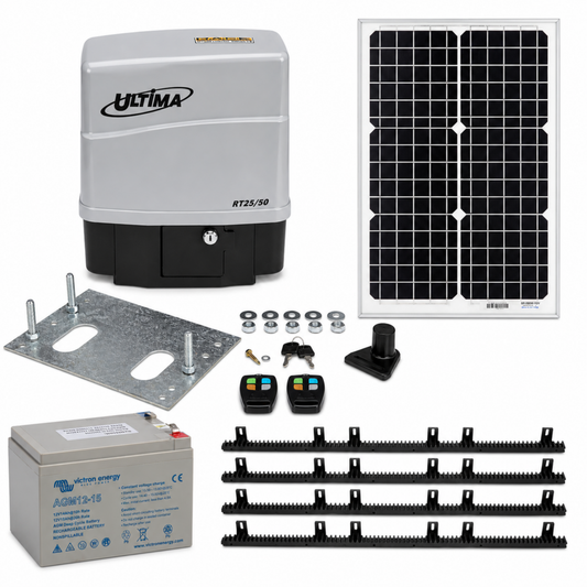 DACE Ultima RT 25/50 Slide Gate Operator Solar Kit