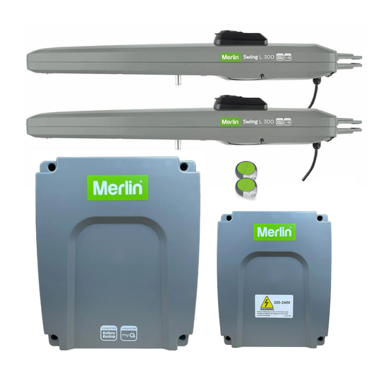 Merlin L 300 Double Swing Gate Opener Low Voltage Kit
