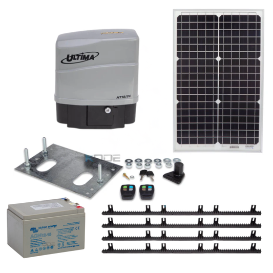 DACE Ultima RT 18/36 Slide Gate Operator Solar Kit