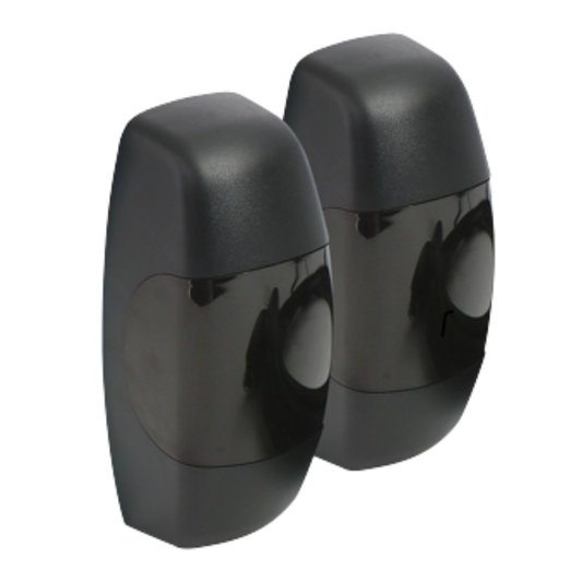 Merlin IR Safety Beams | To prevent accidental gate closure on vehicles or people.