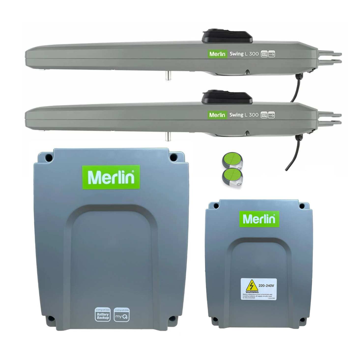 Merlin L 300 Double Swing Gate Opener Low Voltage Kit