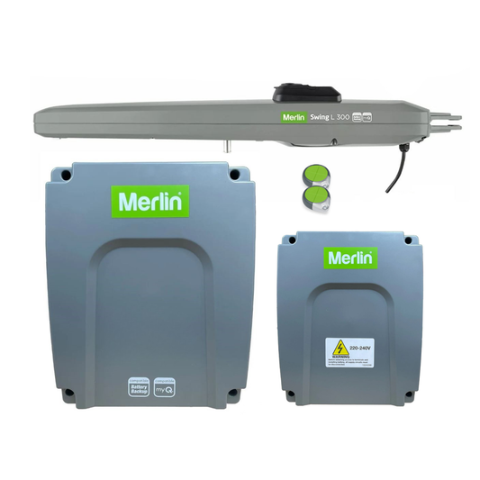 Merlin L 300 Single Swing Gate Opener Low Voltage Kit