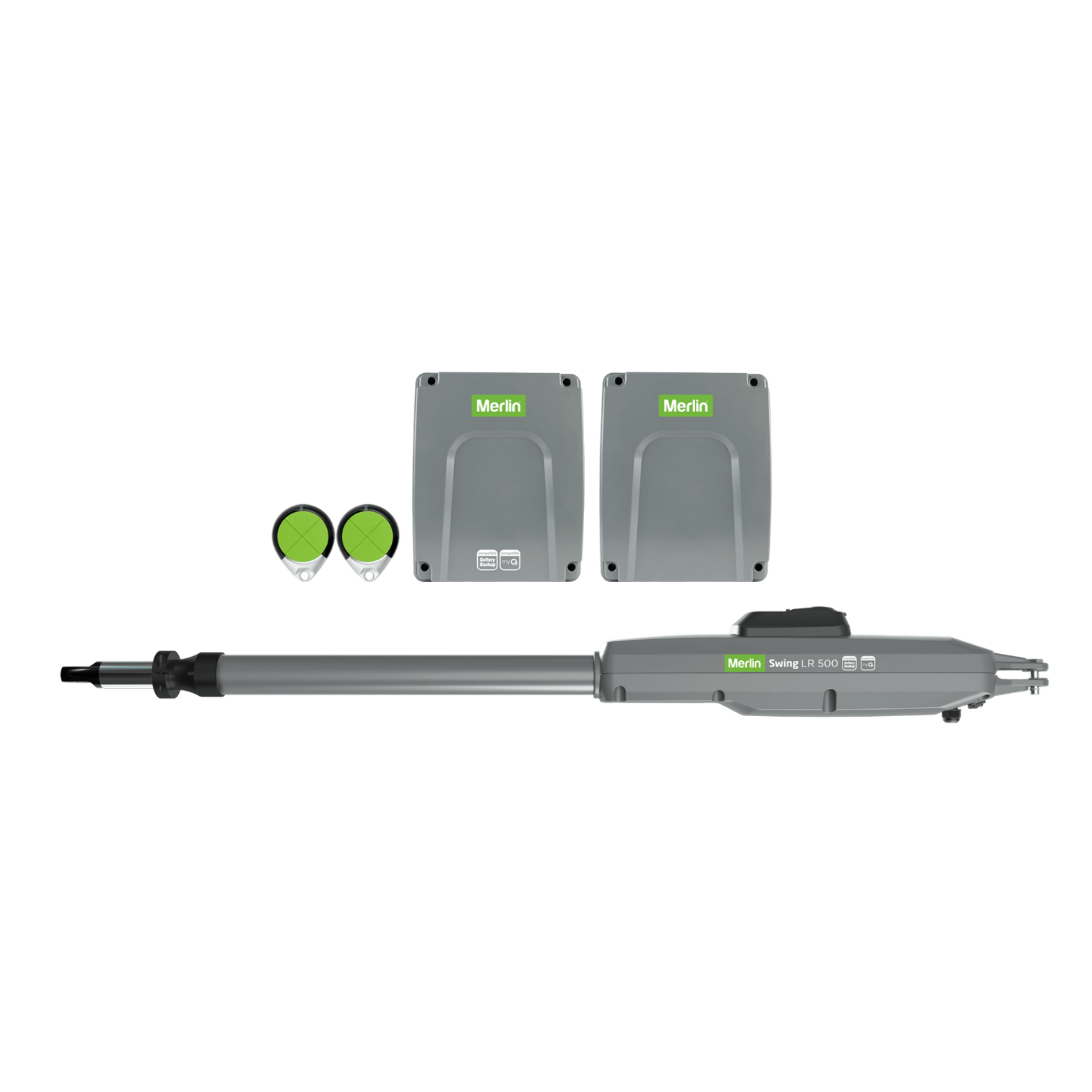 Merlin LR 500 Rural Swing Gate Opener Mains Powered Kit