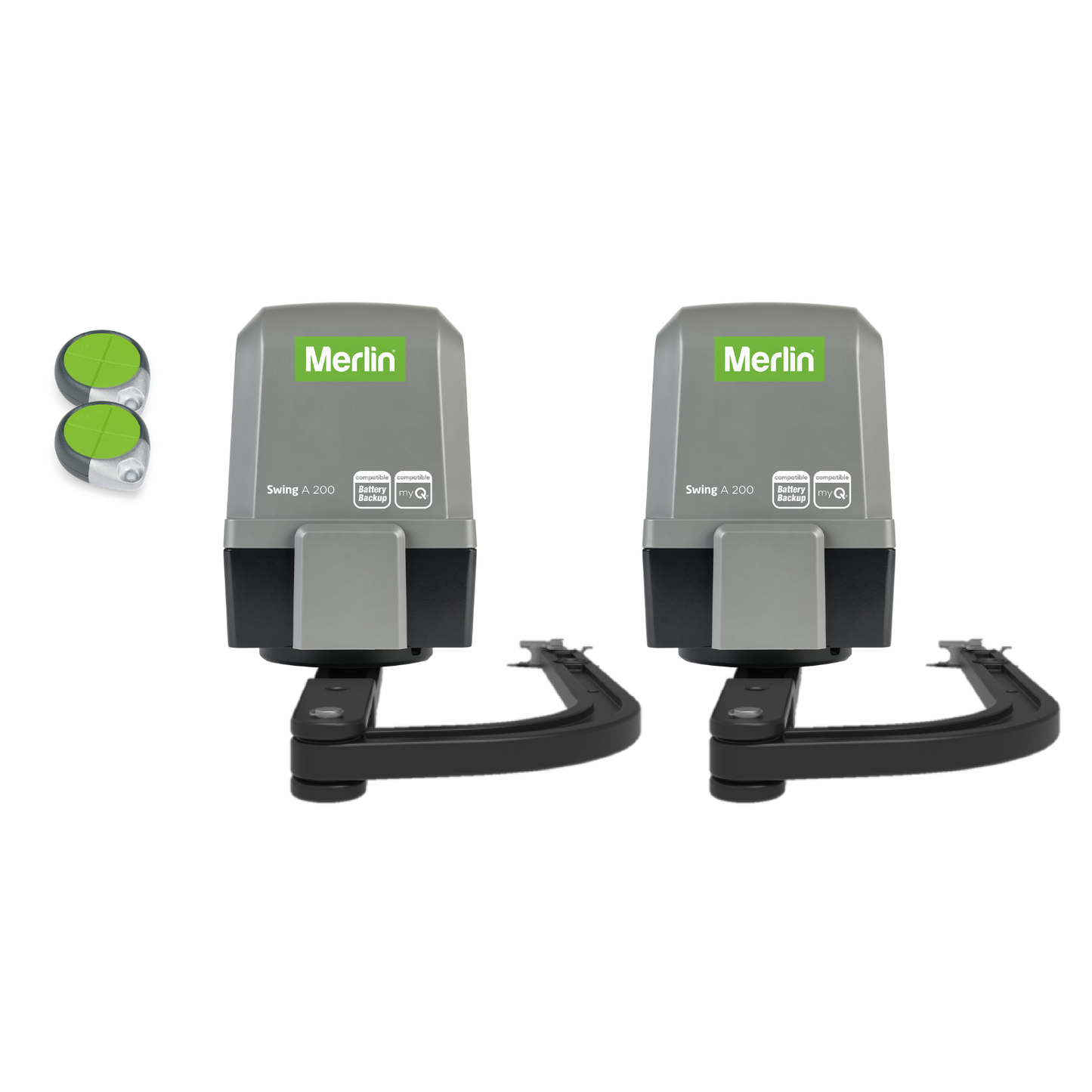 Merlin A 200 Double Swing Gate Opener Mains Powered Kit