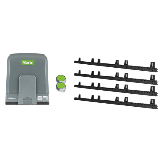 Merlin Slide 600 Slide Gate Opener Mains Powered Kit